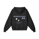 Sudadera Negro vintage - espalda